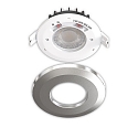 ISOLED recessed spotlight VARIO-68 IP65, chrome 