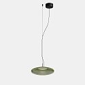 pendant luminaire PLAT SURFACE (PHASE) with shade, CCT Switch, adjustable, with diffuser IP20, black dimmable