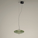 pendant luminaire PLAT SURFACE (LIGHT FOR LIFE) with shade, CCT Switch, adjustable, with diffuser IP20