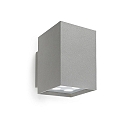 outdoor wall luminaire AFRODITA POWER LED up / down, switchable, set back IP55, grey 