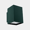 outdoor wall luminaire AFRODITA POWER LED up / down, switchable, set back IP55, dark green 