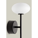 LEDS C4 bath luminaire BLOOM switchable IP44, black