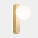 wall luminaire PERLINA WALL USB-C with USB connection, CCT Switch, with touch dimmer IP20, gold matt dimmable