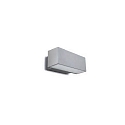 outdoor wall luminaire AFRODITA LED SINGLE EMISSION - 30CM down, DALI controllable IP66, grey dimmable