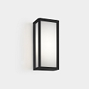 wall and ceiling luminaire SKAT 350MM impact resistant, on/off IP65, black 