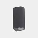 outdoor wall luminaire EKO DOUBLE EMISSION GU10 up / down GU10 IP66, anthracite dimmable