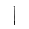 LEDS C4 gorund spike luminaire INVISIBLE ADJUSTABLE with plug, adjustable, tiltable, on/off IP54, black 