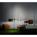 LEDS C4 gorund spike luminaire INVISIBLE ADJUSTABLE with plug, adjustable, tiltable, on/off IP54, black 