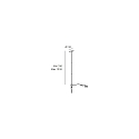 LEDS C4 gorund spike luminaire INVISIBLE ADJUSTABLE with plug, adjustable, tiltable, on/off IP54, black 