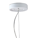 LEDS C4 pendant luminaire CISNE PENDAND - E27 without shade E27 IP65, white dimmable