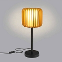 LEDS C4 table lamp VIVA E27 IP20, light wood, black