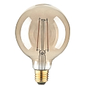 filament lamp globe G125 GOLD switchable G125 clear E27 2,5W 200lm 1800K 320� CRI 80-89 