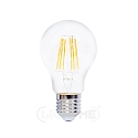 LED pear shape filament lamp A60, E27, 7W 2700K 810lm, dimmable, clear