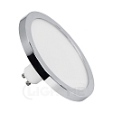 LED diffuser lamp �11cm, GX53, 6W 2700K/4000K 500lm, chrome