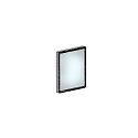 Mirror clamp luminaire DONNA LED, square, IP44, CCT, incl. GX53 6W 2700K/4000K 500lm, silver leaf