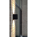 Lumexx outdoor wall luminaire ARCA XL W150 IP65, black dimmable