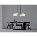Lumexx pendant luminaire CUSCINO SMALL G9 IP20, brass, black