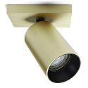 spot SPOTON 1 swivelling, rotatable GU10 IP20, brass