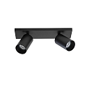 Lumexx ceiling luminaire SPOTON 2 2 flames GU10 IP20, black