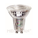 LED glass reflector lamp PAR16, GU10, 4.5W 2800K 390lm 35�