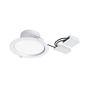 ceiling recessed luminaire FILA DALI DF 100� � 225MM round, rigid, DALI controllable, switchable, with diffuser IP54