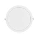 recessed downlight LED PANEL FLAT 300 R 840 350MA PRISM round, UGR < 19, excl. LED driver IP20, white dimmable
