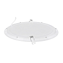nobil� recessed downlight LED PANEL FLAT 300 R 840 350MA PRISM round, UGR < 19, excl. LED driver IP20, white dimmable
