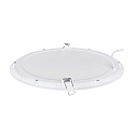 nobil� recessed downlight LED PANEL FLAT 300 R 840 350MA PRISM round, UGR < 19, excl. LED driver IP20, white dimmable