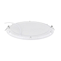 nobil� recessed downlight LED PANEL FLAT 300 R 830 350MA PRISM round, UGR < 19, excl. LED driver IP20, white dimmable