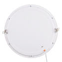 nobil� recessed downlight LED PANEL FLAT 300 R SCCT DIM C round, CCT Switch IP44, white dimmable