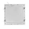 nobil� recessed downlight LED PANEL FLAT 300 Q 830 350MA PRISM square, UGR < 19, excl. LED driver IP20, mat, titanium dimmable