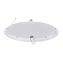 recessed downlight LED PANEL FLAT 300 R TUN 827-865 350MA PRISM round, tunable white, UGR < 19, excl. LED driver IP20