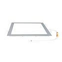 nobil� recessed downlight LED PANEL FLAT 300 Q TUN 827-865 350MA PRISM square, tunable white, UGR < 19, excl. LED driver IP20, mat