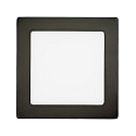 surface downlight LED PANEL FLAT 170 Q SCCT MP square, CCT Switch, switchable, multipower IP44, black 