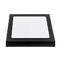 surface downlight LED PANEL FLAT 220 Q SCCT DIM C square, CCT Switch IP44, white dimmable