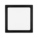 surface downlight LED PANEL FLAT 300 Q SCCT MP square, CCT Switch, switchable, multipower IP44, black 
