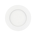 LED ceiling luminaire LED PANEL SURFACE 120 R, round, � 12cm, 5W 3000K 290lm, white