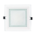 LED panel LED GLAS PANEL 160Q SCCT CCT Switch, dimmable