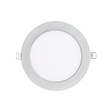 recessed downlight LED PANEL FLAT 130 R SCCT 350MA OPAL round, CCT Switch, excl. LED driver IP20, mat, titanium dimmable