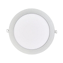 nobil� recessed downlight LED PANEL FLAT 190 R SCCT 350MA OPAL round, CCT Switch, excl. LED driver IP20, black dimmable