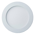 recessed downlight LED PANEL FLAT 300 R DTW 350MA OPAL round, Dim-To-Warm, excl. LED driver IP20, white dimmable