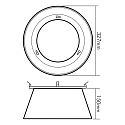 Accessories for LED HIGH BAY 184/240 - aluminum reflector 60�