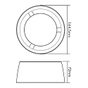 nobil� Accessories for LED HIGH BAY 46 - PMMA reflector 60�