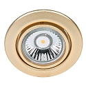 Recessed spot DOWNLIGHT C 3830, � 8.8cm, swiveling, matt gold