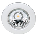 Recessed spot DOWNLIGHT C 1830, � 8cm, fixed optics, matt chrome