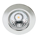 Recessed spot DOWNLIGHT C 1830, � 8cm, fixed optics, chrome