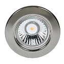 Recessed spot DOWNLIGHT C 1830, � 8cm, fixed optics, black chrome