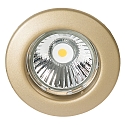 Recessed spot DOWNLIGHT C 1830, � 8cm, fixed optics, matt gold