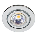 Recessed spot DOWNLIGHT C 3840, � 7cm, swiveling, chrome