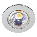 Recessed spot DOWNLIGHT C 3860, � 5.5cm, fixed optics, chrome